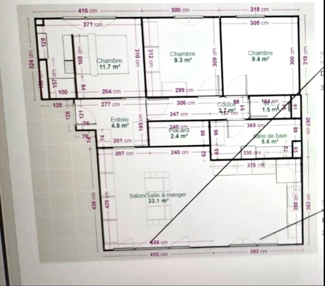 Appartement à vendre, 80m², Boulogne-Billancourt
