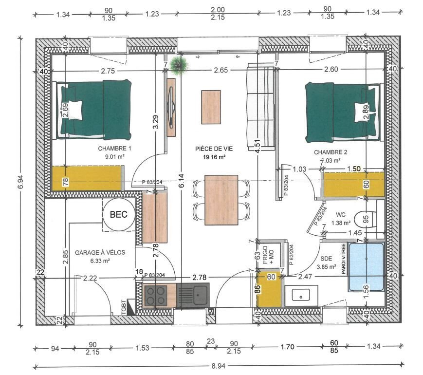 Maison à vendre, 42m², Saint-Yrieix-sur-Charente