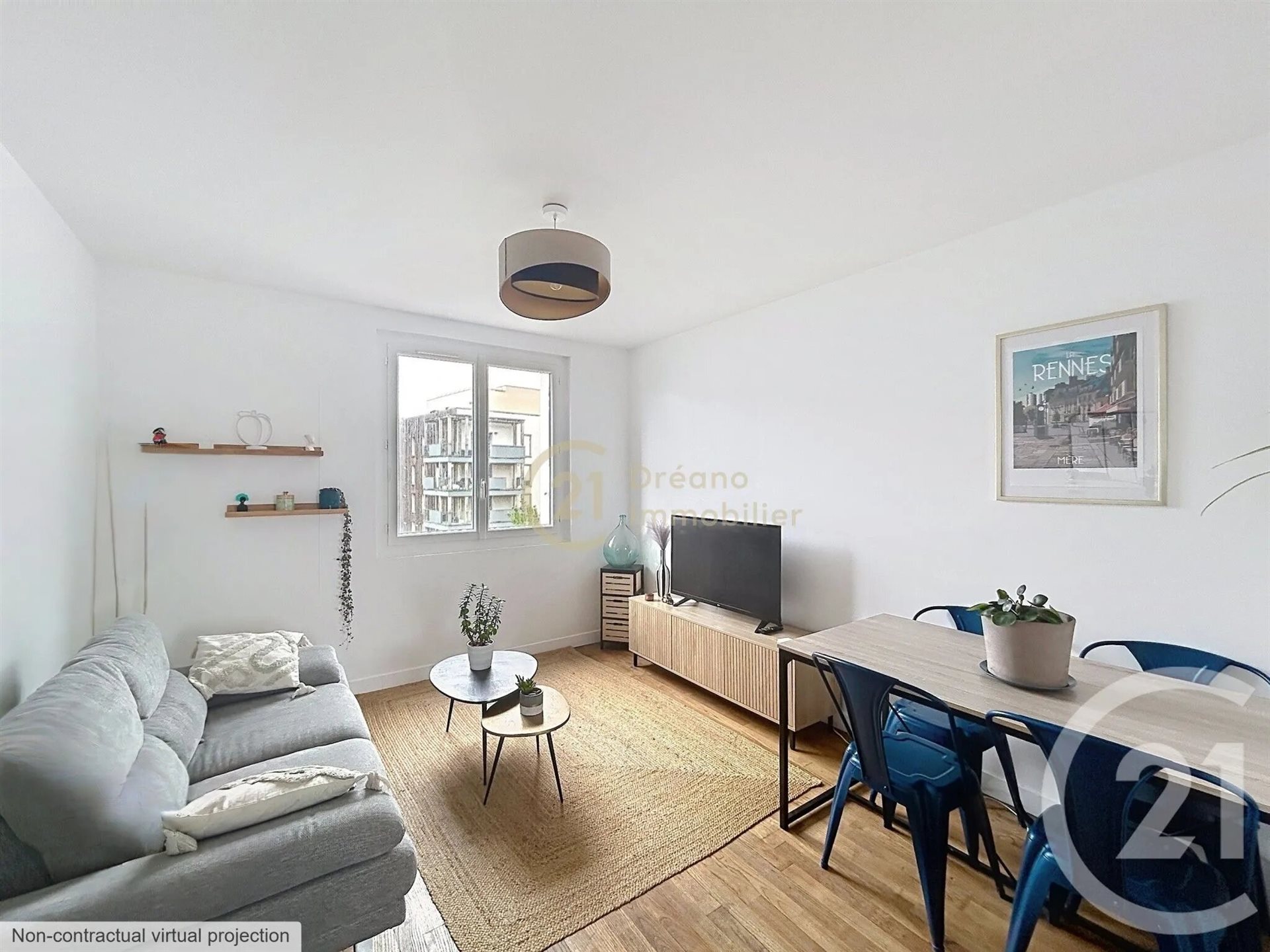 Appartement à vendre, 53m², Rennes