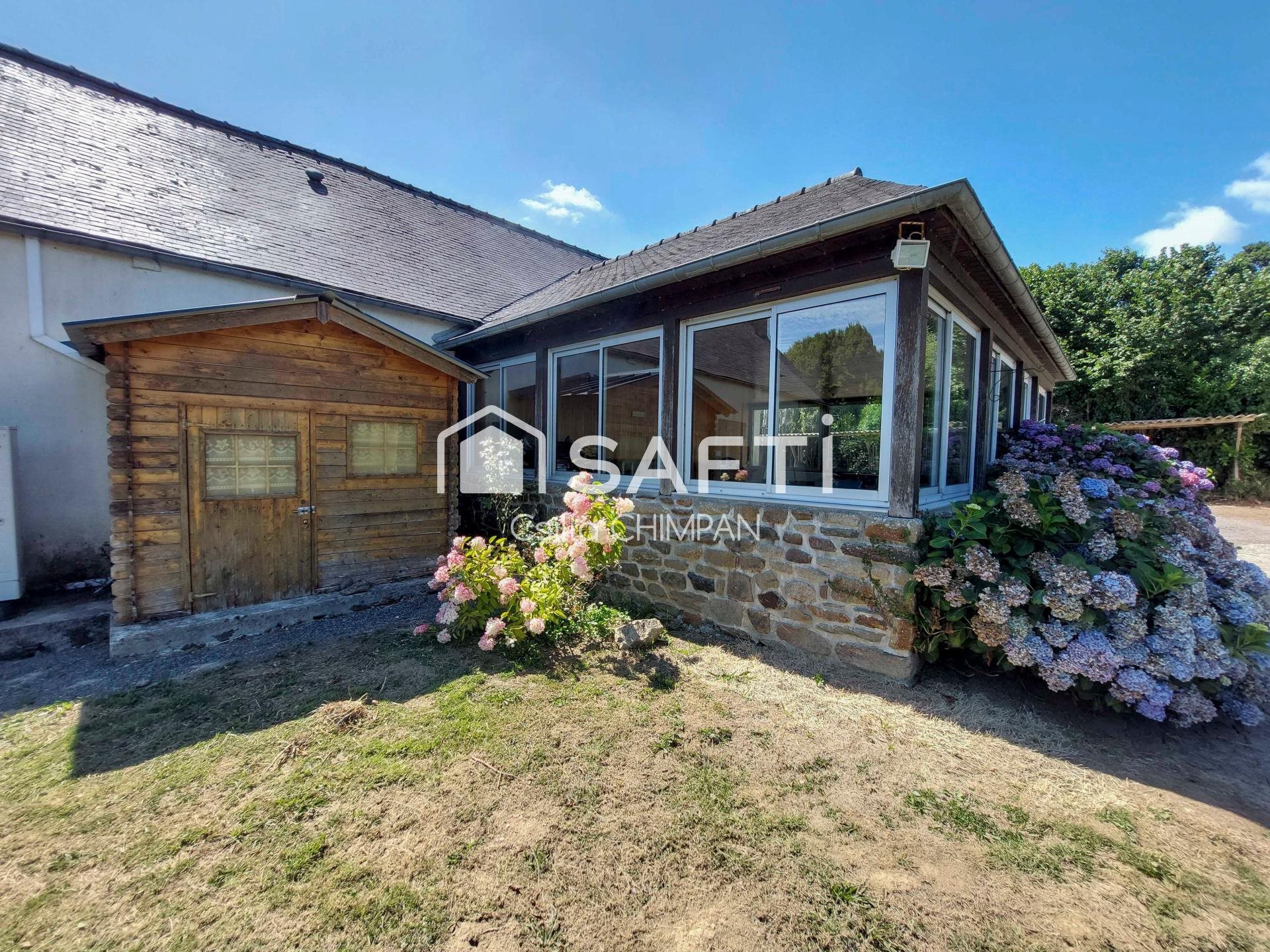 Maison à vendre, 136m², Pont-Melvez