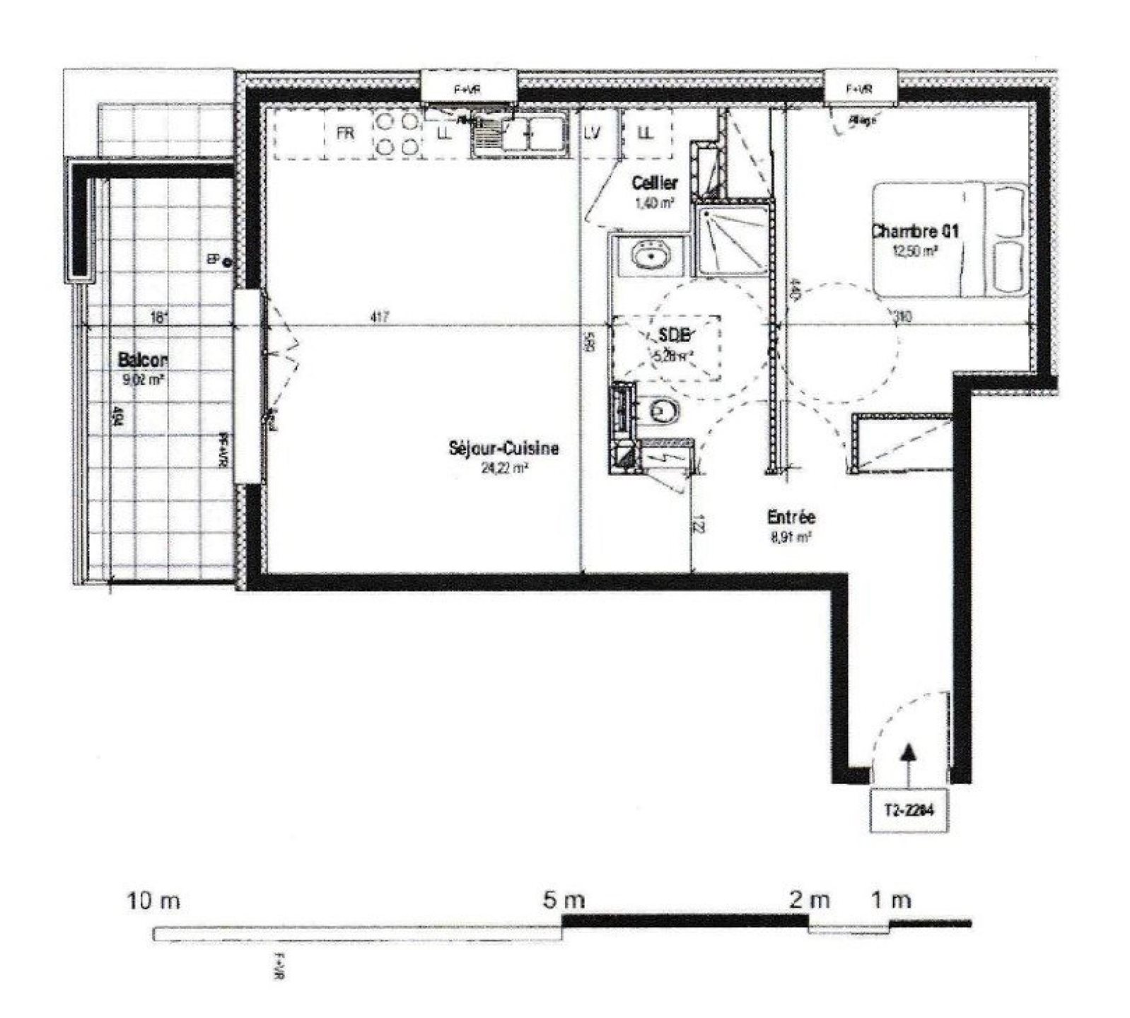 Appartement à vendre, 52m², Bourgoin-Jallieu