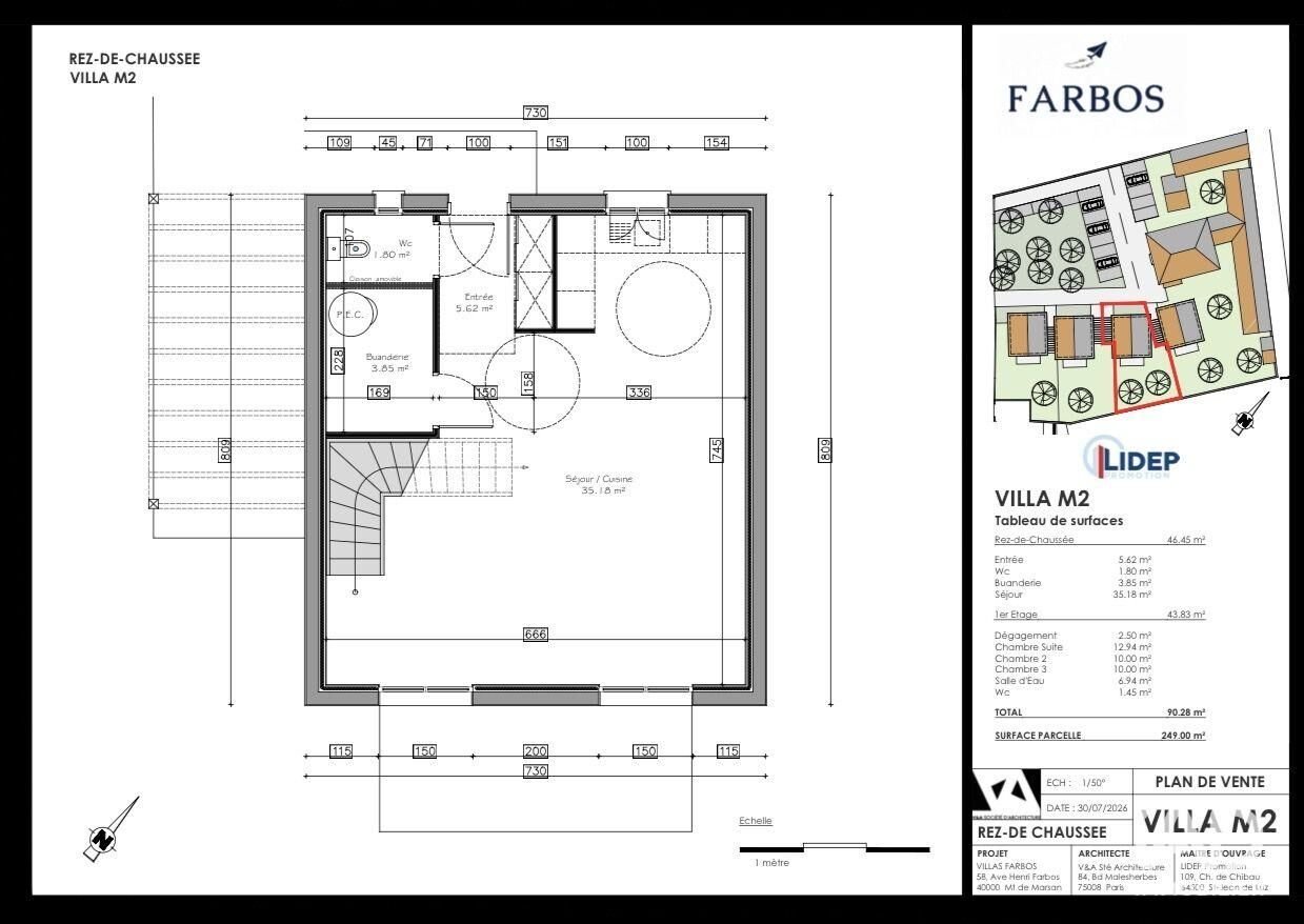 Maison à vendre, 90m², Mont-de-Marsan