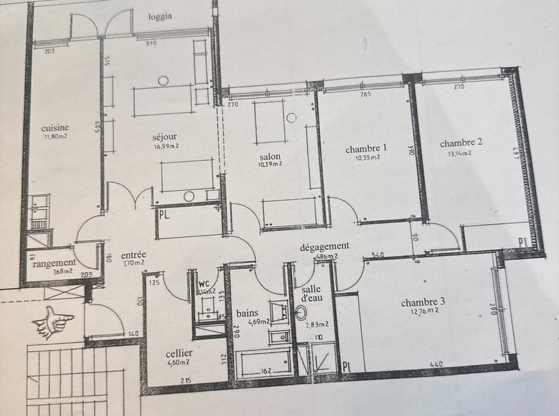Appartement à vendre, 103m², Meaux