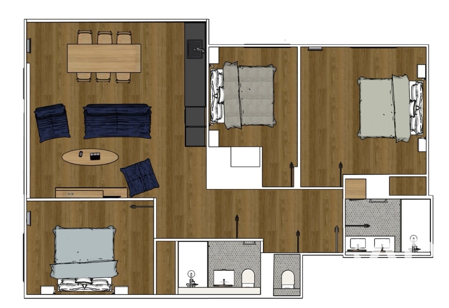 Appartement à vendre, 86m², La Baule-Escoublac