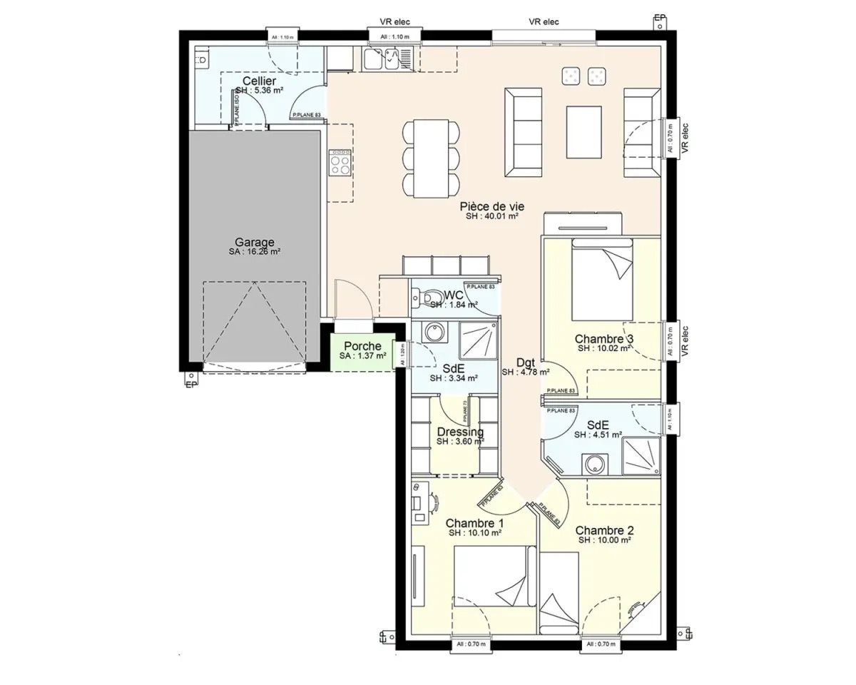 Maison à vendre, 5m², La Jarne