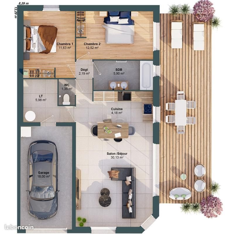 Maison à vendre, 74m², Bretignolles-sur-Mer