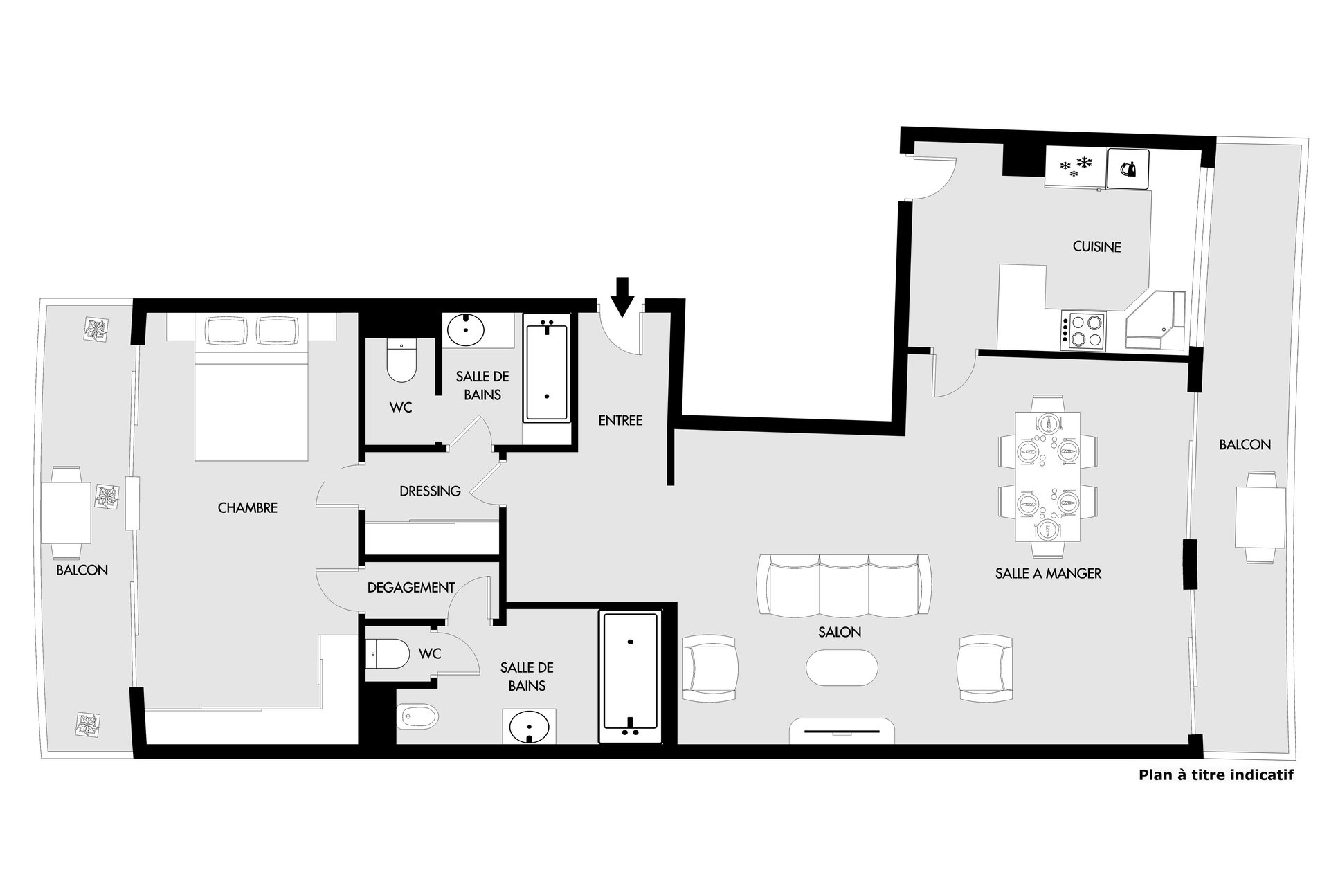 Appartement à vendre, 86m², Neuilly-sur-Seine