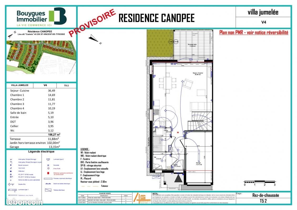 Appartement à vendre, 106m², Saint-Vincent-de-Tyrosse