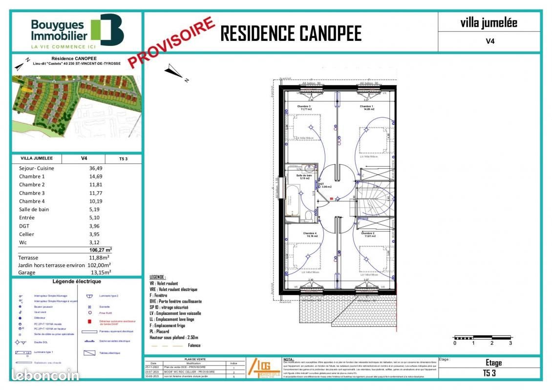 Appartement à vendre, 106m², Saint-Vincent-de-Tyrosse