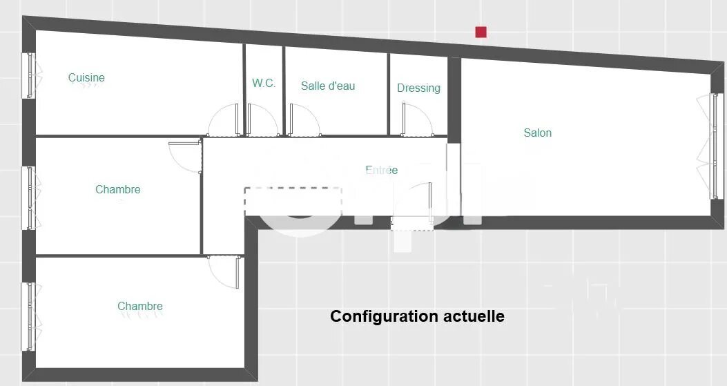 Appartement à vendre, 63m², Paris 11ème