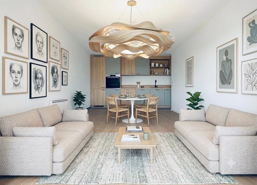 Appartement à vendre, 56m², Reims