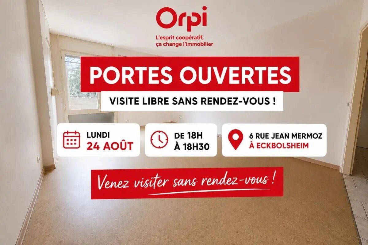 Appartement à vendre, 70m², Eckbolsheim