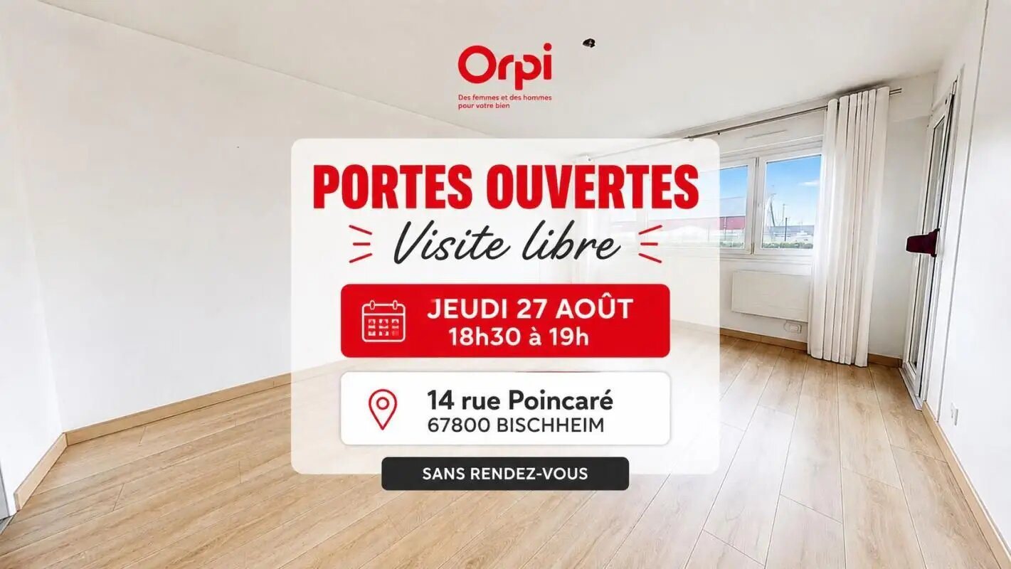 Appartement à vendre, 68m², Bischheim