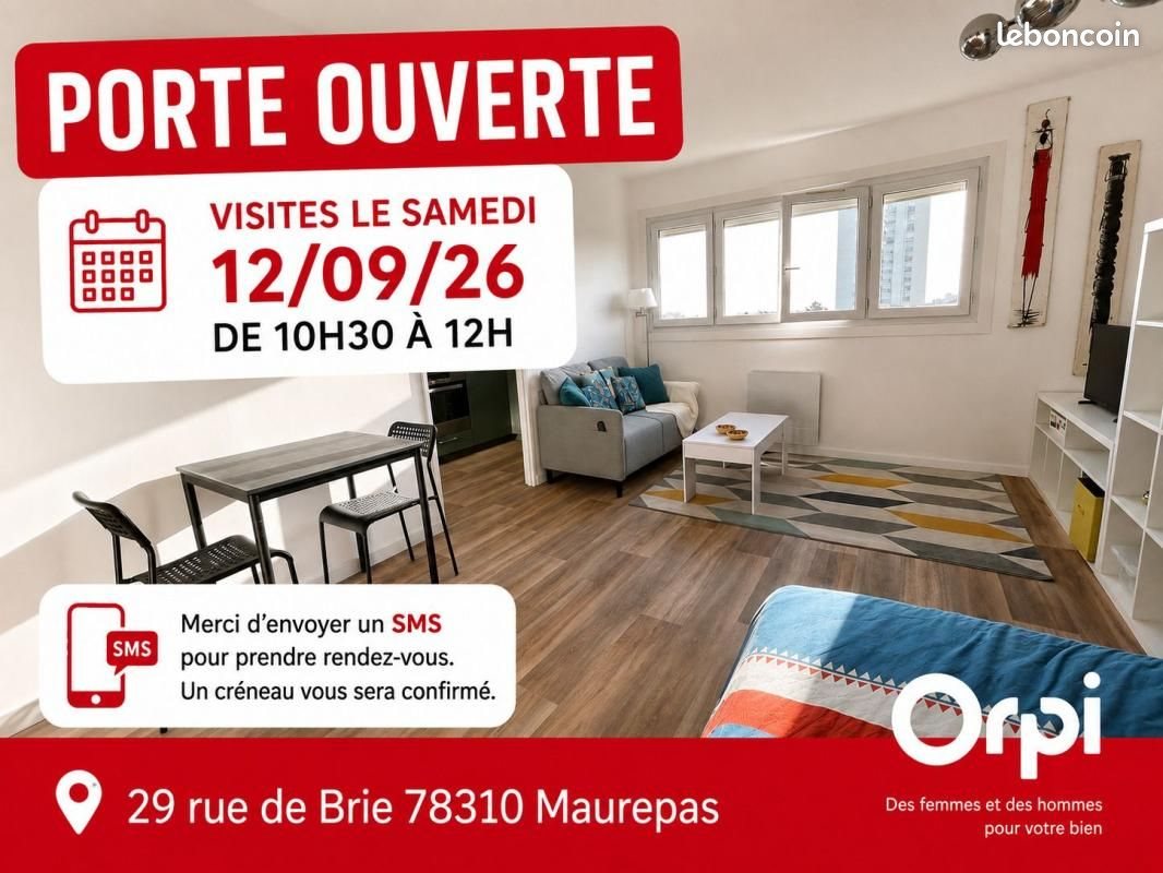 Appartement à louer, 30m², Maurepas