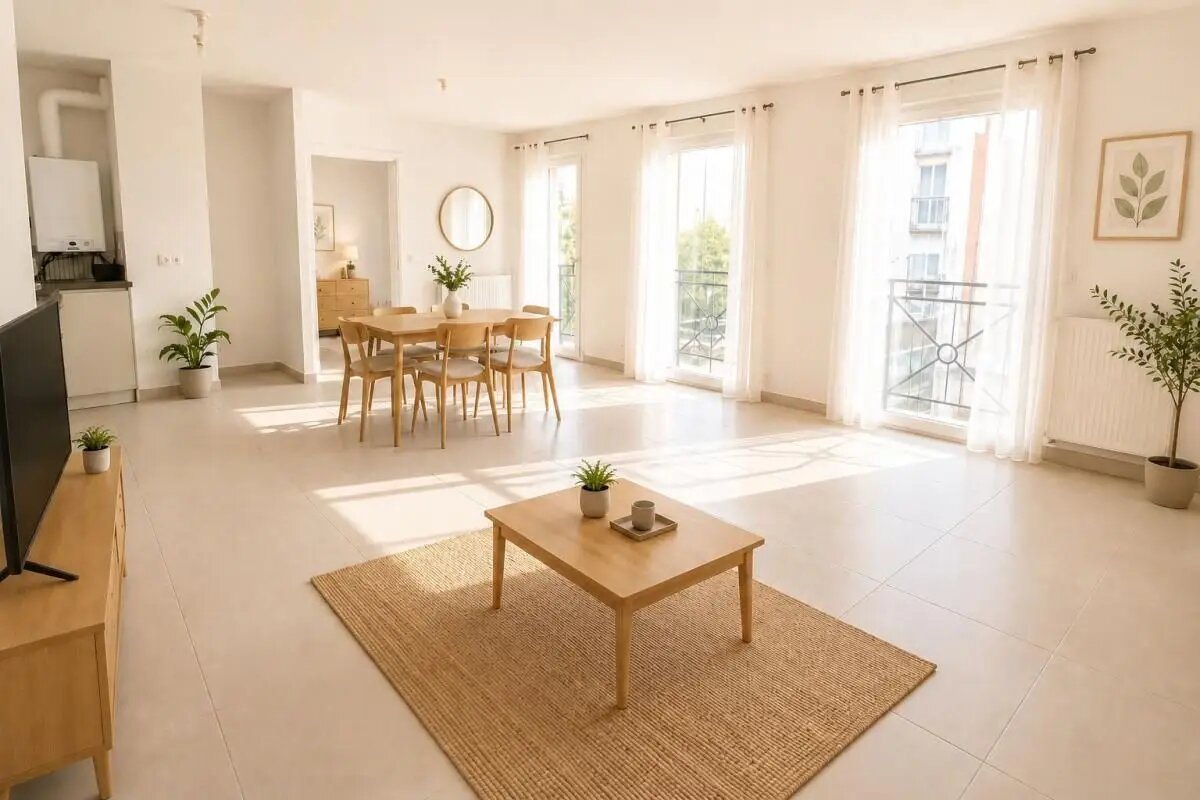 Appartement à louer, 57m², Trappes