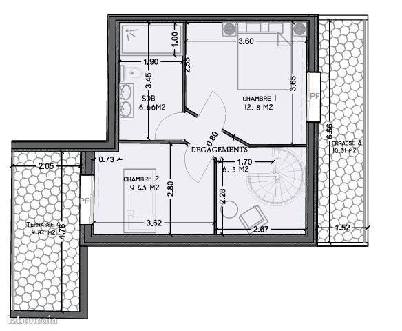 Appartement à vendre, 83m², Morsang-sur-Orge
