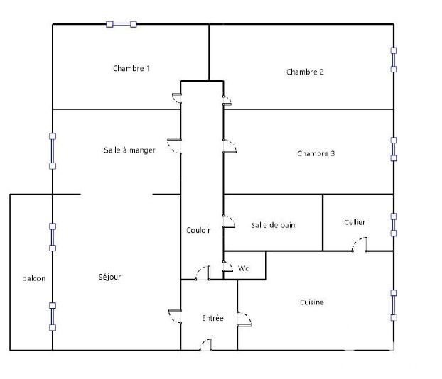 Appartement à vendre, 97m², Loyettes