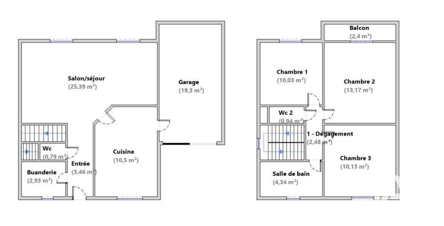 Maison à vendre, 84m², Corbas