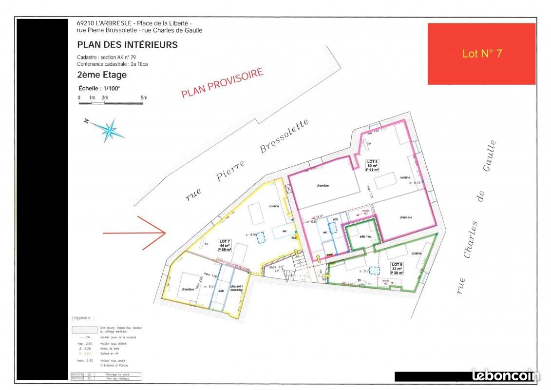 Appartement à vendre, 59m², L'Arbresle