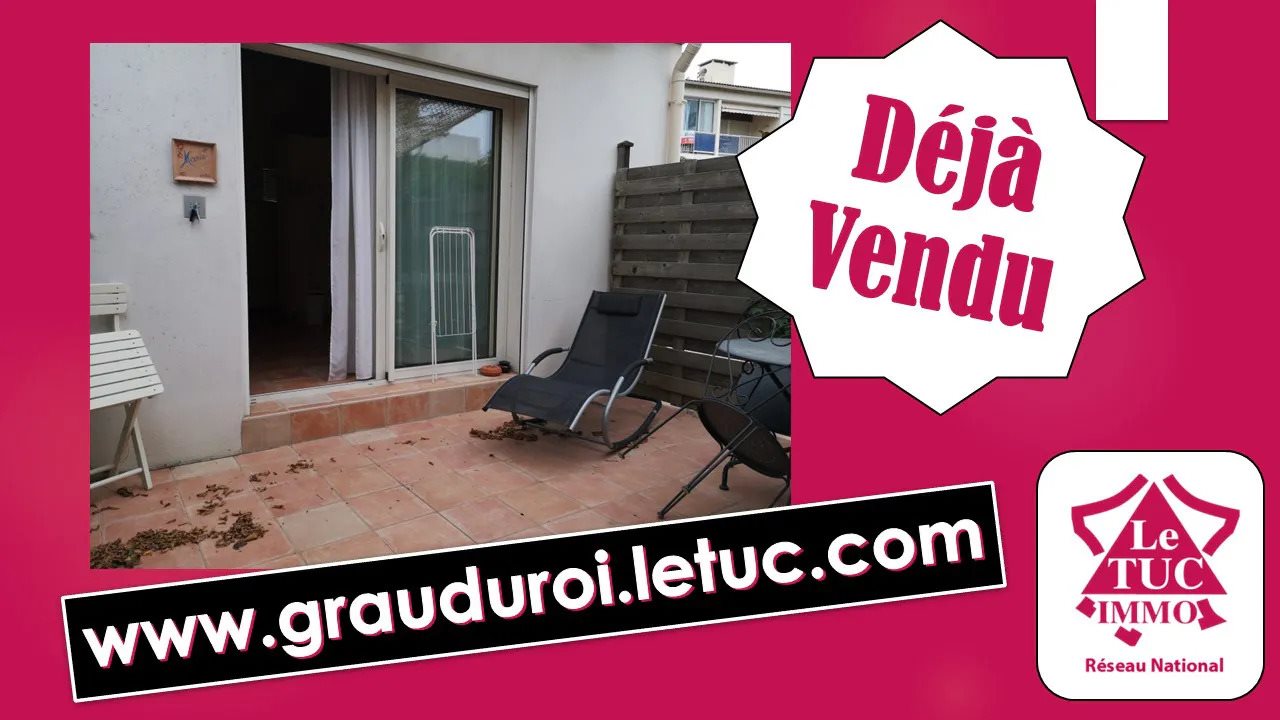 Appartement à vendre, 21m², Le Grau-du-Roi