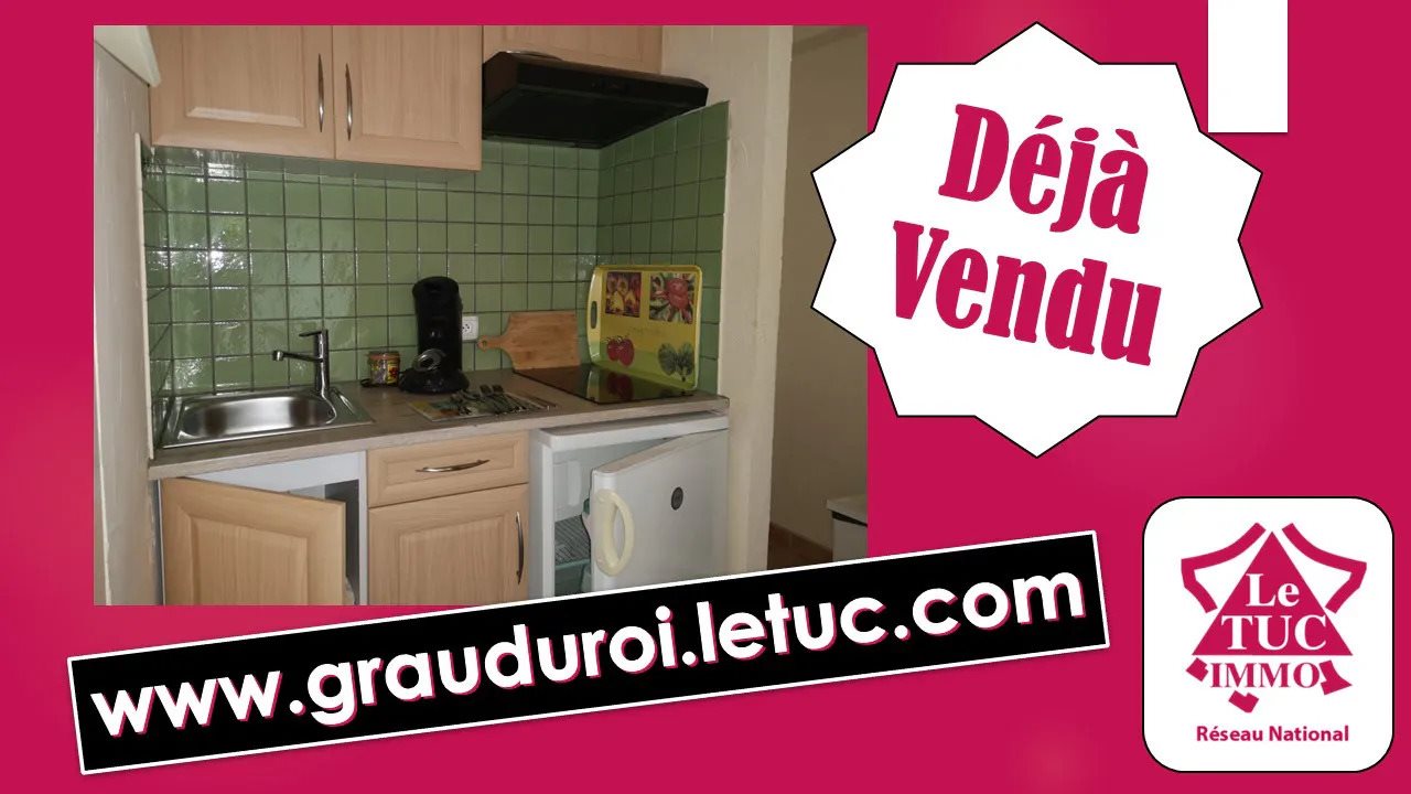 Appartement à vendre, 19m², Le Grau-du-Roi