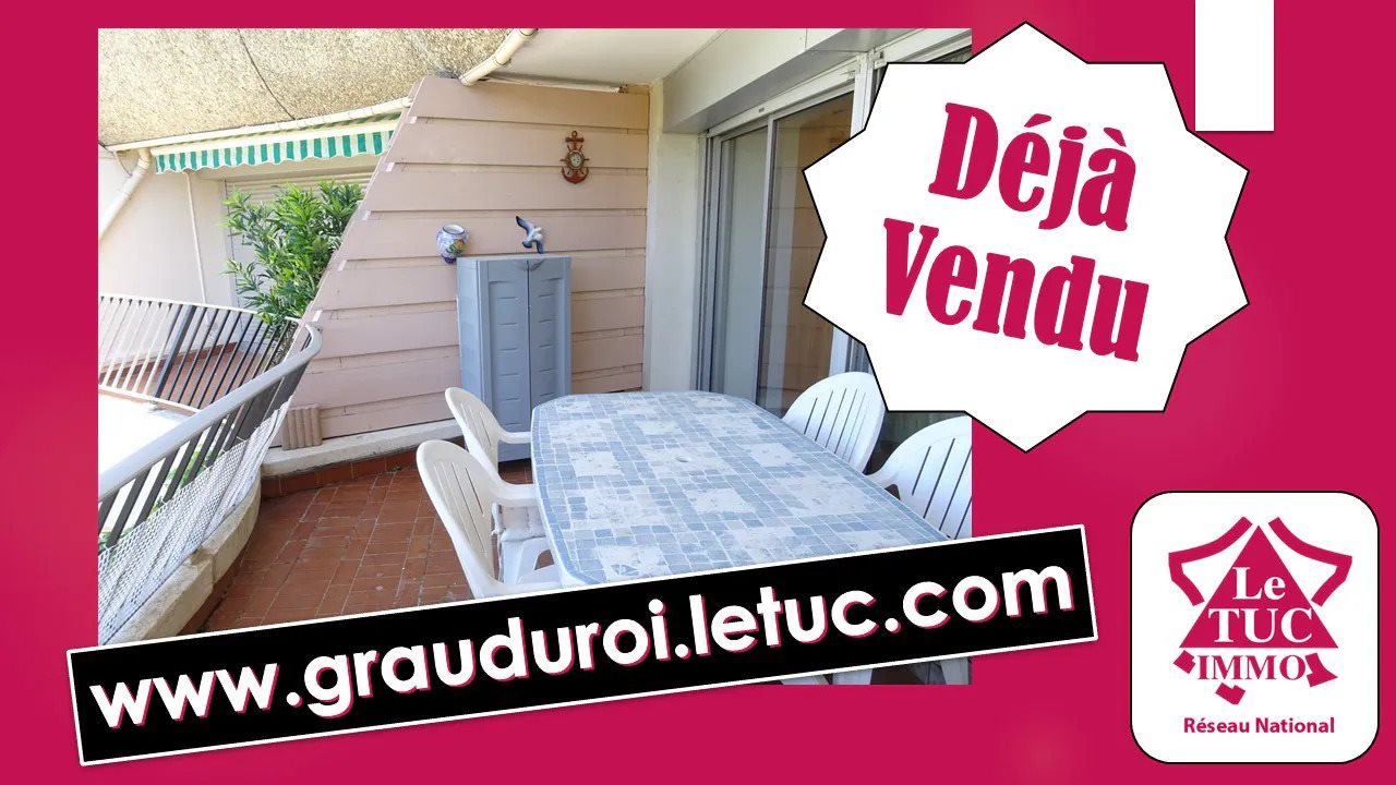 Appartement à vendre, 38m², Le Grau-du-Roi