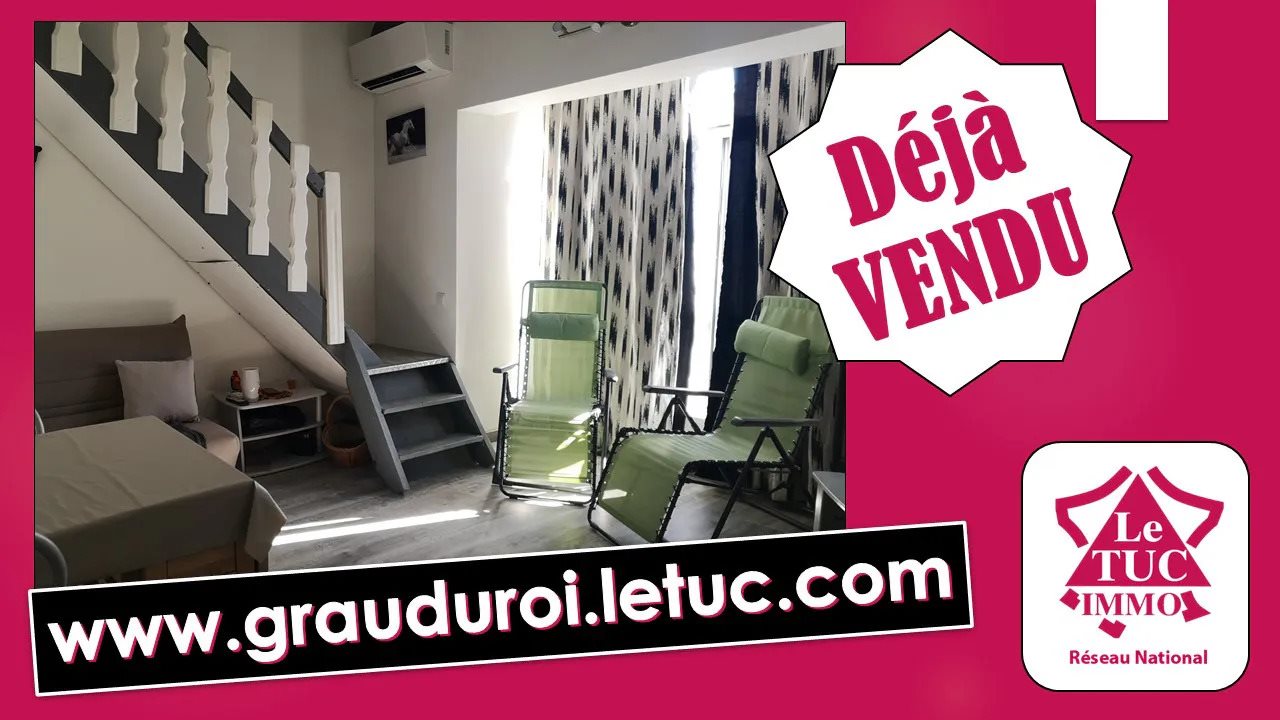 Appartement à vendre, 24m², Le Grau-du-Roi