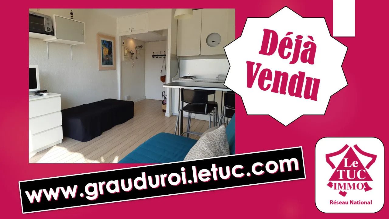 Appartement à vendre, 20m², Le Grau-du-Roi