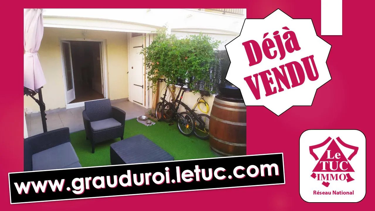 Appartement à vendre, 20m², Le Grau-du-Roi