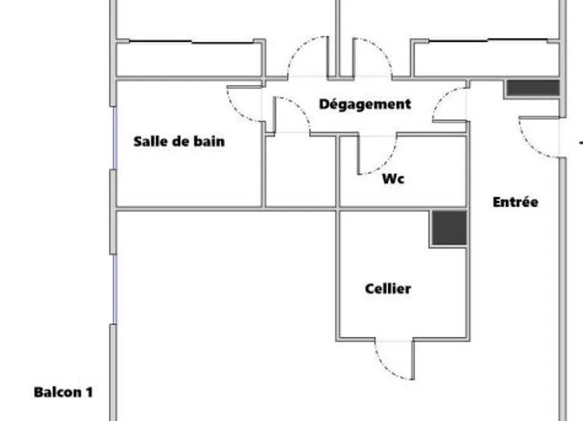 Appartement à vendre, 65m², Aussonne