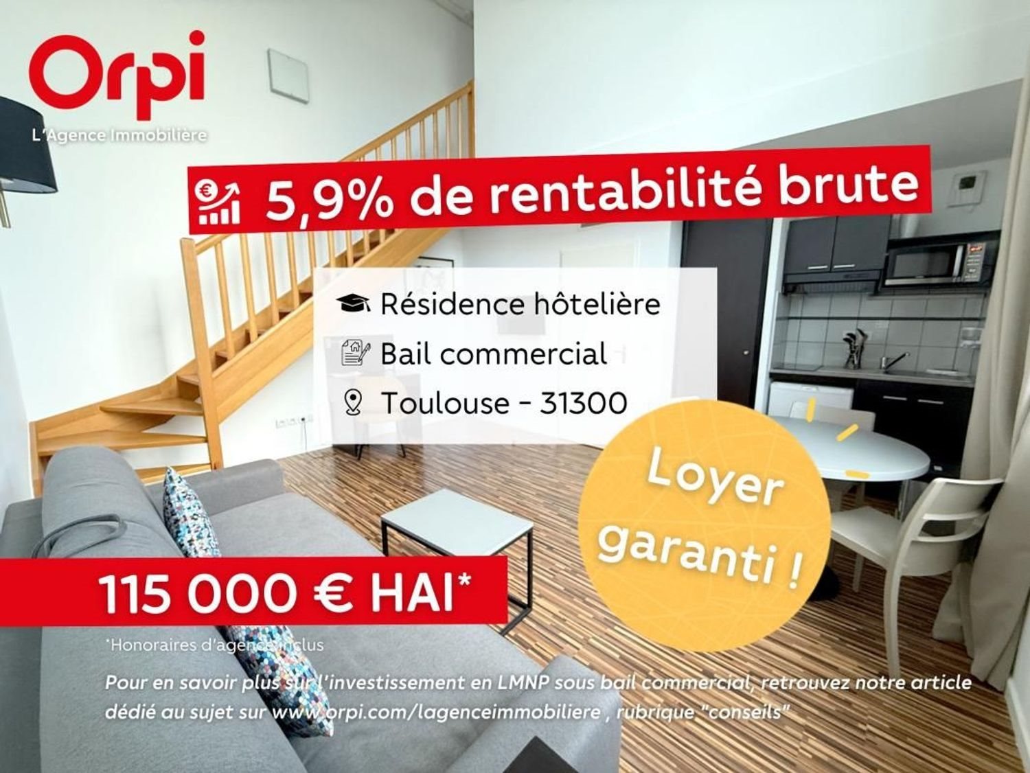 Appartement à vendre, 54m², Toulouse