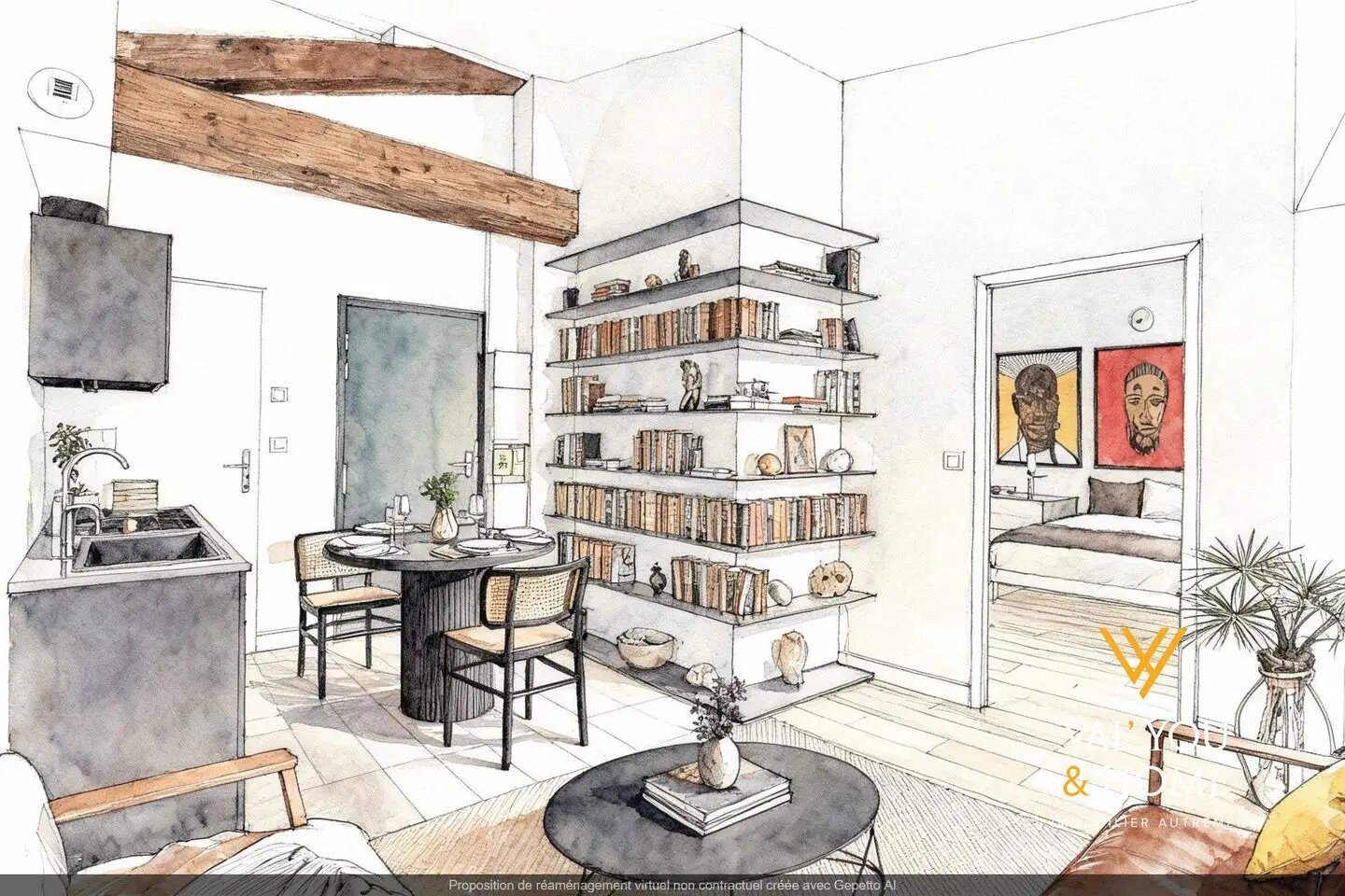 Appartement à vendre, 27m², Oullins