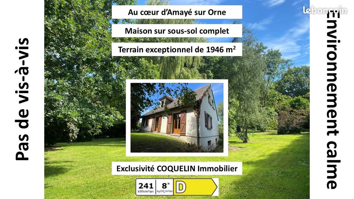 Maison à vendre, 101m², Amayé-sur-Orne