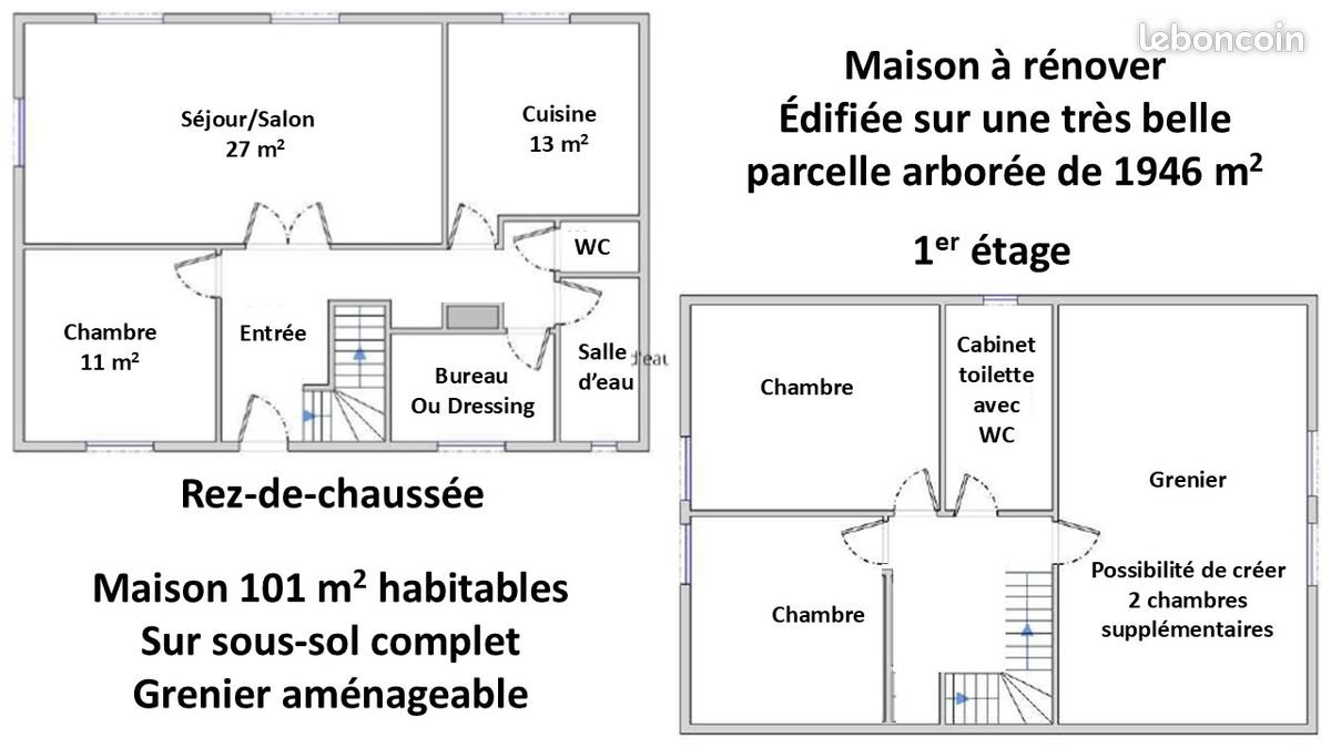 Maison à vendre, 101m², Amayé-sur-Orne