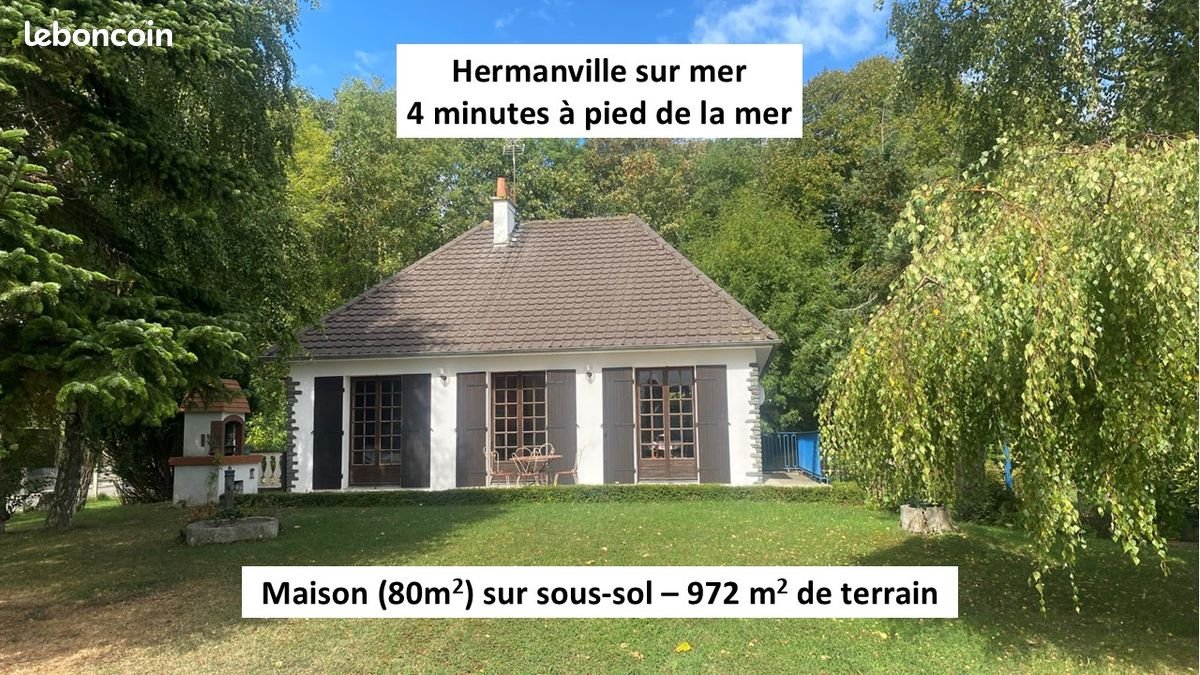 Maison à vendre, 80m², Hermanville-sur-Mer