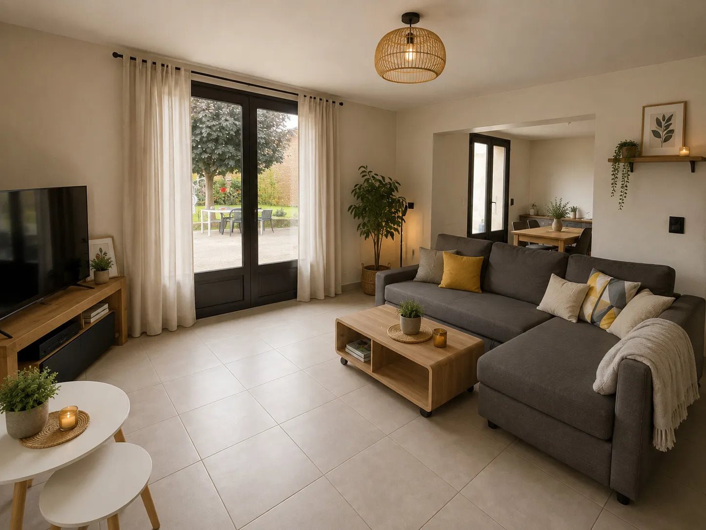 Maison à louer, 98m², Monbéqui