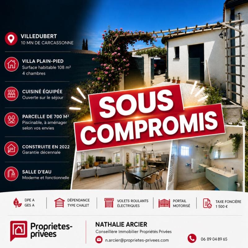 Maison à vendre, 108m², Villedubert
