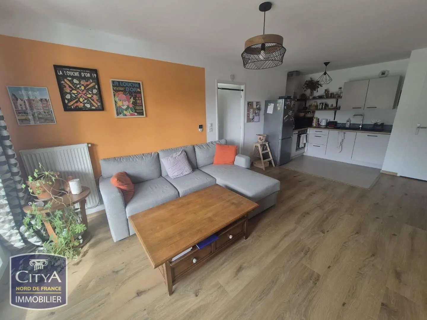 Appartement à louer, 46m², Loos