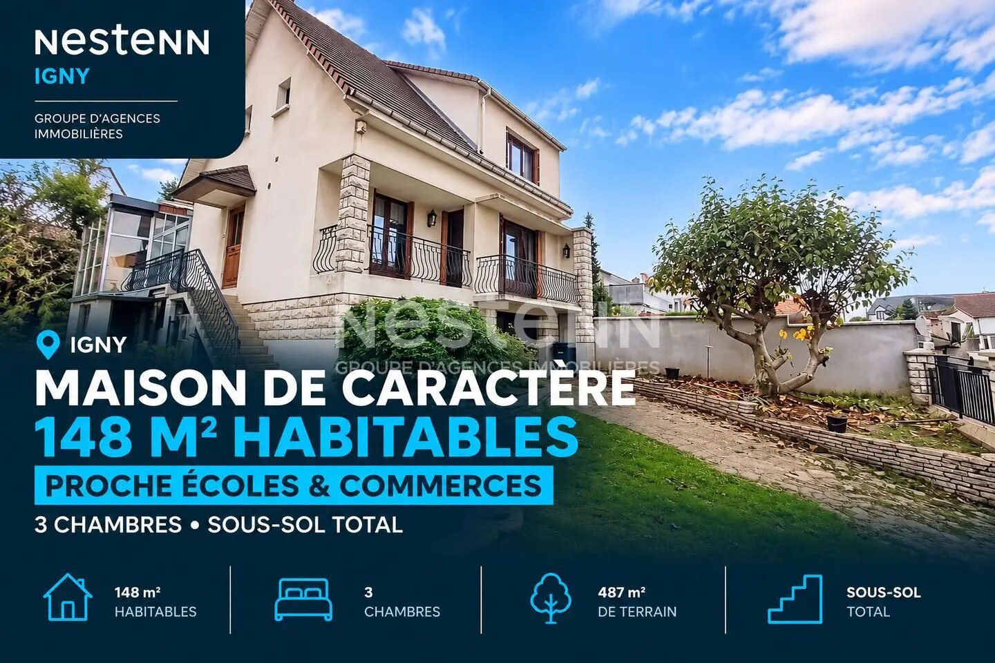 Maison à vendre, 148m², Igny
