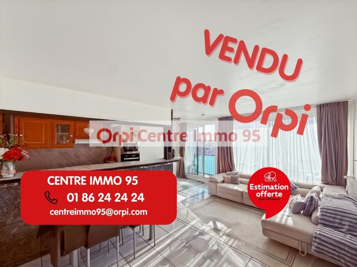 Appartement à vendre, 56m², Argenteuil