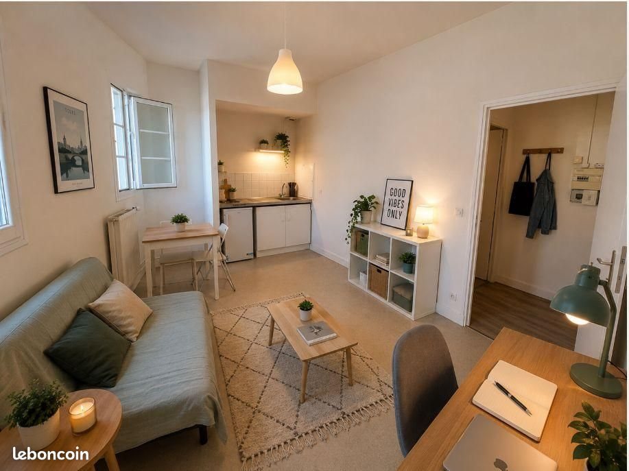 Appartement à louer, 18m², Tours
