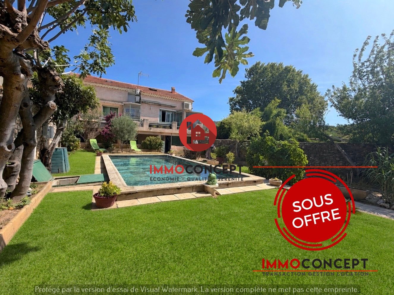 Maison à vendre, 110m², Chusclan