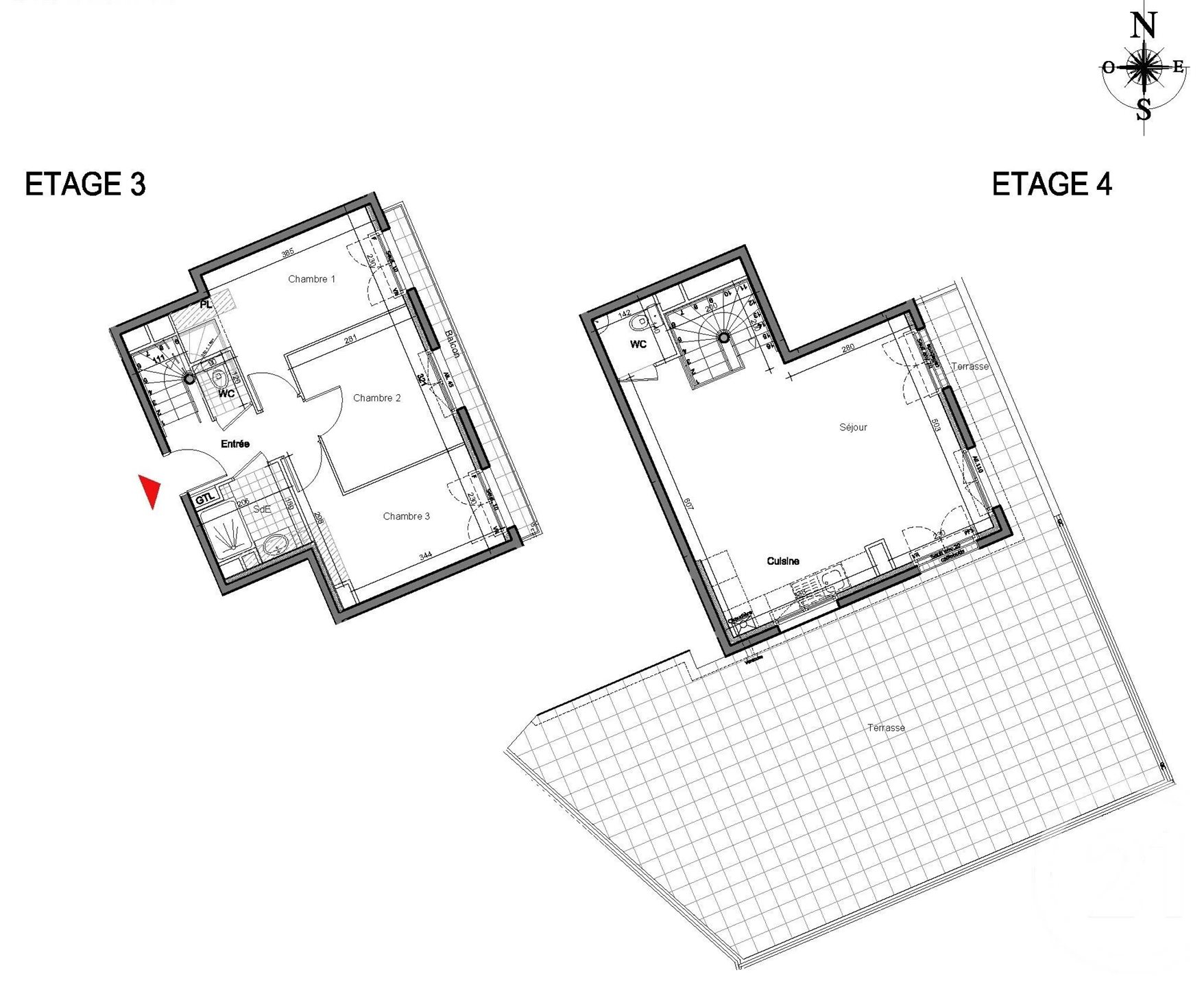 Appartement à vendre, 73m², Thiais