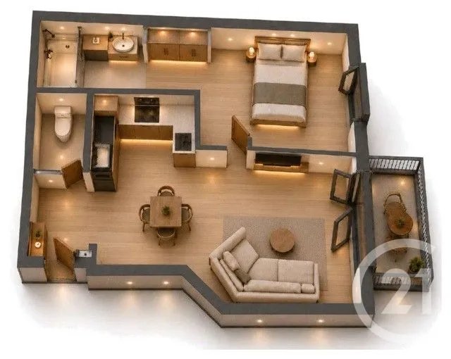 Appartement à vendre, 41m², Thiais