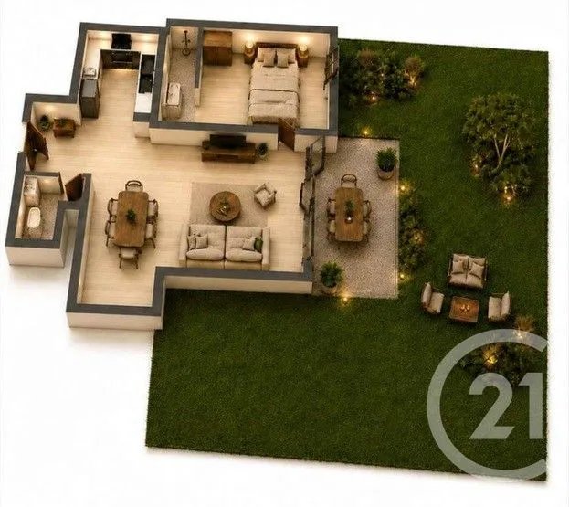Appartement à vendre, 50m², Thiais