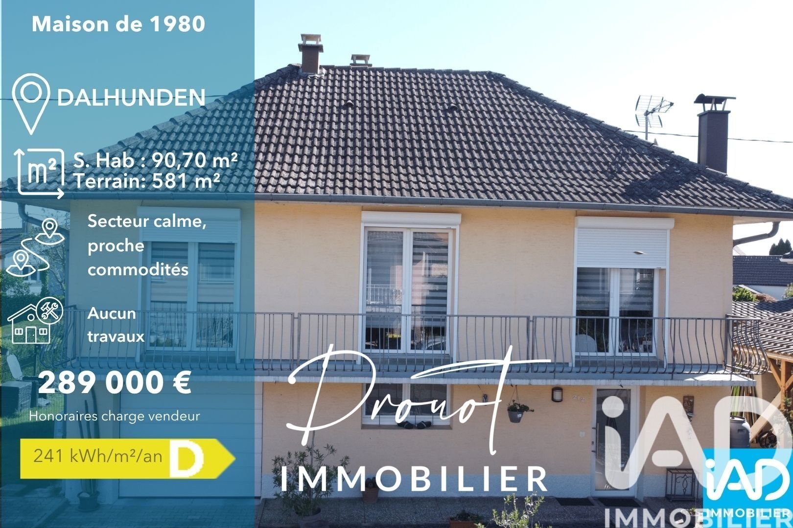 Maison à vendre, 90m², Dalhunden