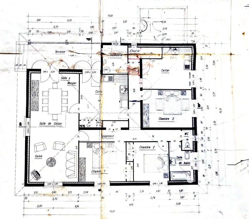 Maison à vendre, 260m², Saubrigues