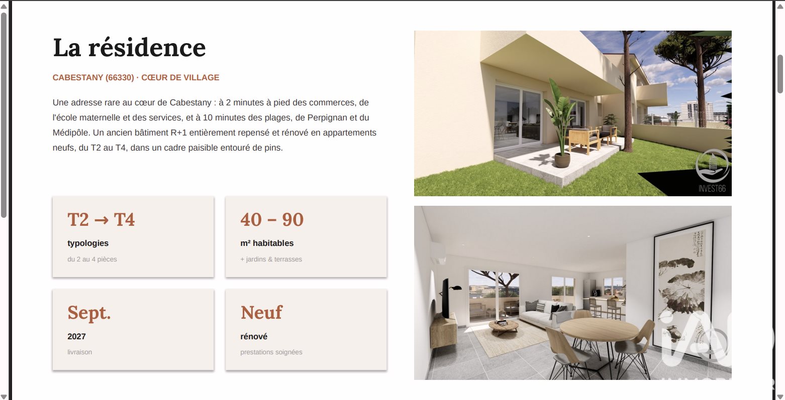 Appartement à vendre, 75m², Cabestany