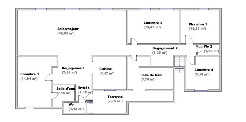 Appartement à vendre, 119m², Lyon 9ème