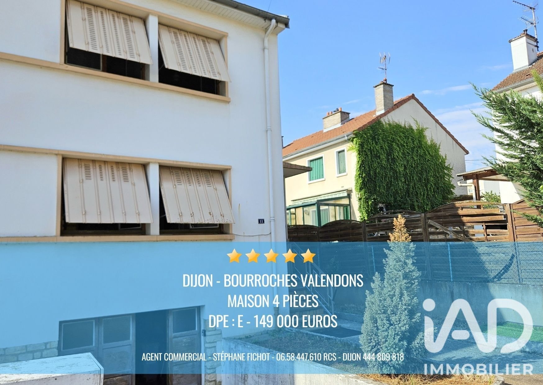 Maison à vendre, 85m², Dijon